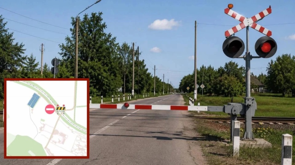 Водіїв попередили про перекриття залізничного переїзду в Томилівці на Білоцерквіщині