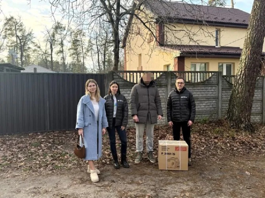 Прийомні родини та ДБСТ Ірпінської громади отримали допомогу від благодійників