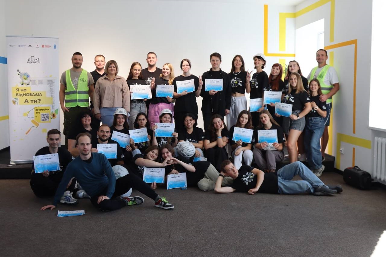 На Київщині молодь відновила простір для розвитку громади у межах «ВідНОВА:UA»