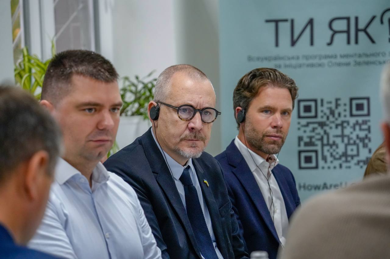 До Бучі завітав заступник Гендиректора Національної ради охорони здоров’я Швеції Ліндберг