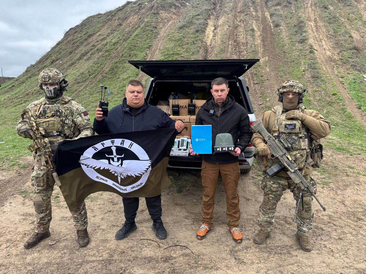 Ірпінь передав партію допомоги підрозділу "Артан" на Запорізький напрямок