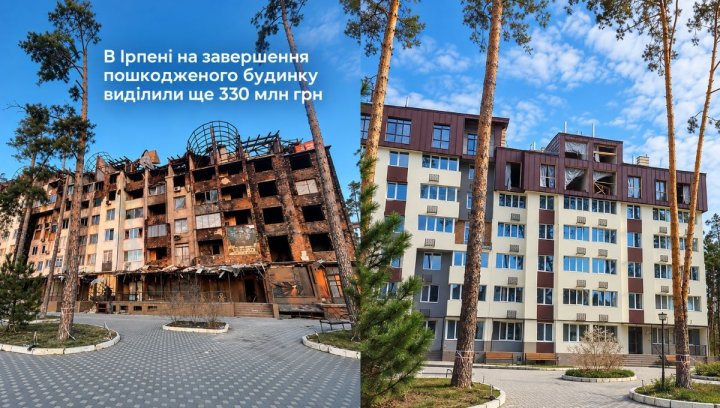 Відбудову ЖК "Ірпінські Липки" планують завершити до кінця 2027 року