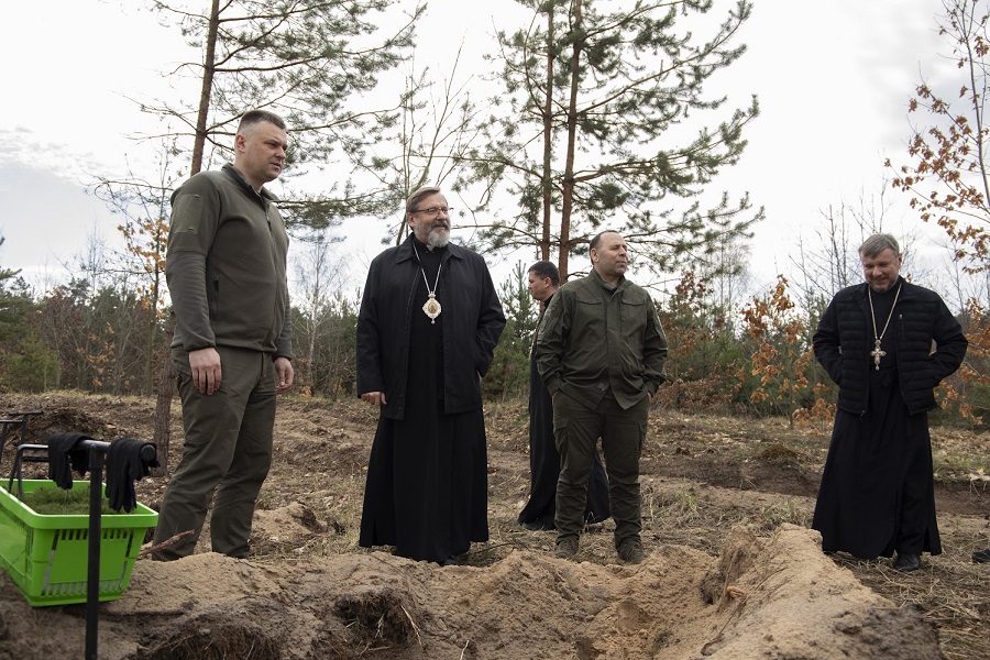 На Київщині висадили 8 тисяч дерев за участі Глави УГКЦ