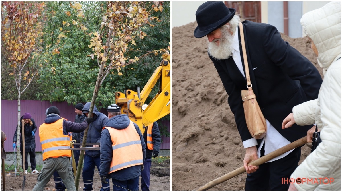 У Переяславі з’явиться сквер імені Шолом-Алейхема — перші дерева вже висаджено