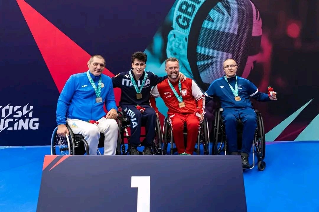 Білоцерківські парафехтувальники здобули три медалі на чемпіонаті Європи