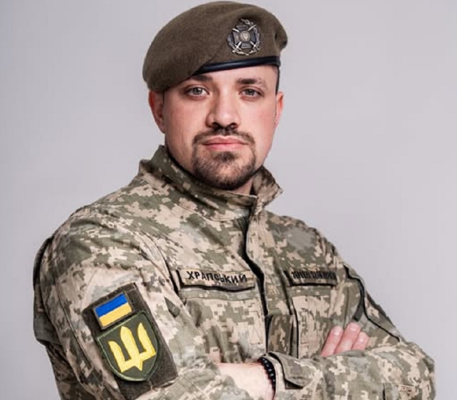 Військовослужбовець із Бучі Ярослав Храпський увійшов до складу Нацради з питань молоді