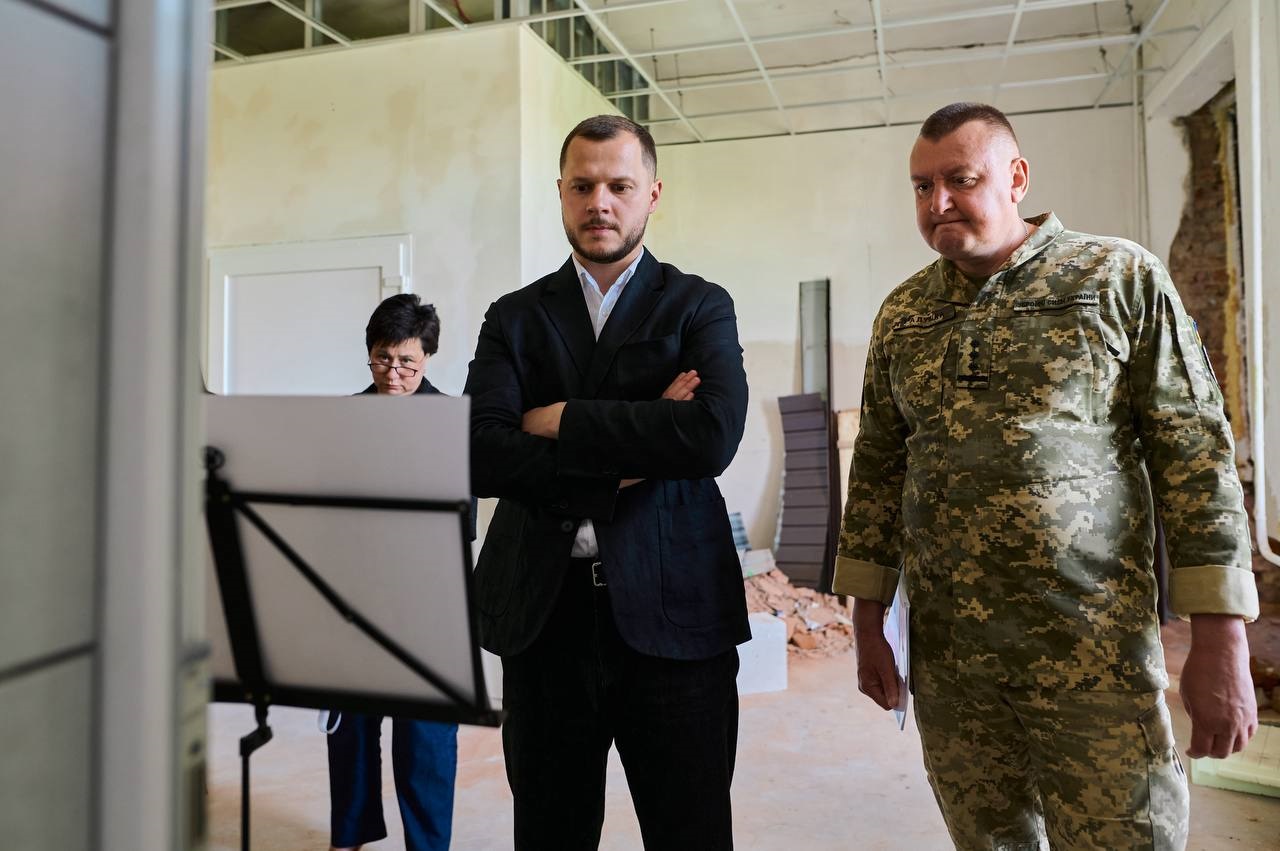 Начальник КОВА перевірив модернізацію реабілітаційного відділення у Білоцерківській громаді