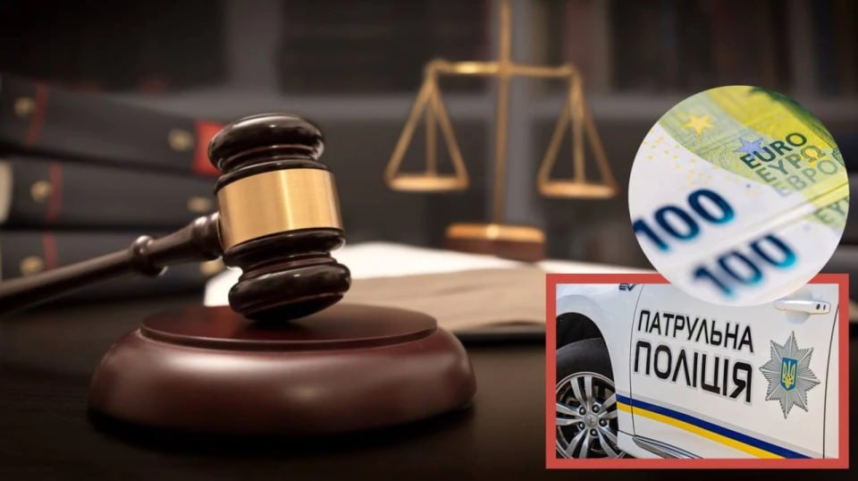 Поклала 200 євро на планшет патрульних: у Білій Церкві жінку оштрафували за спробу підкупу