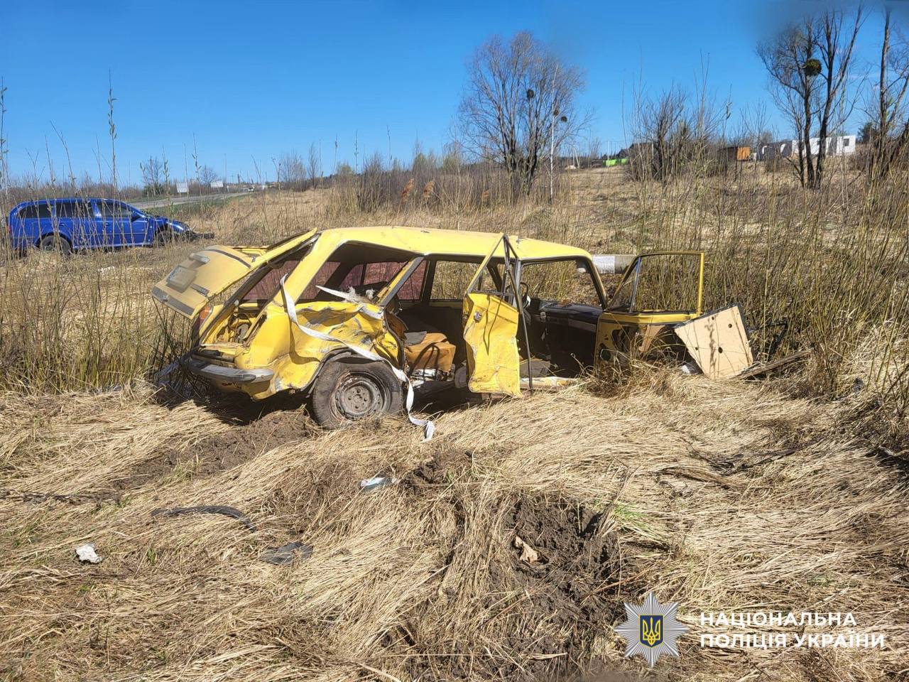 Поліція Київщини розслідує обставини дорожньо-транспортної події на Вишгородщині