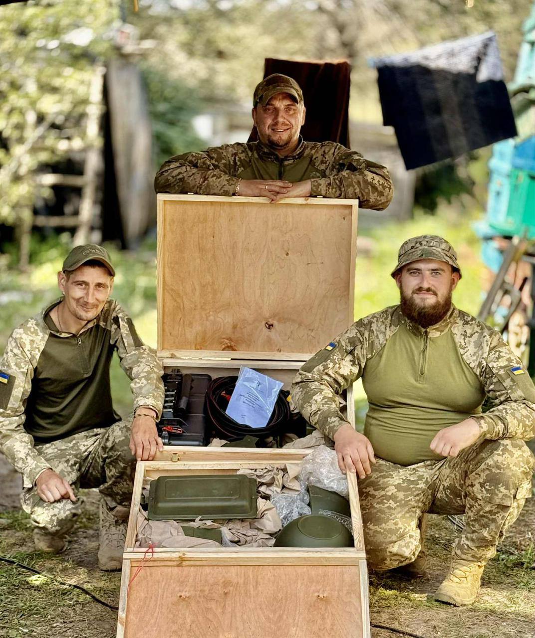 Бучанська громада передала комплекс РЕБ для ЗСУ