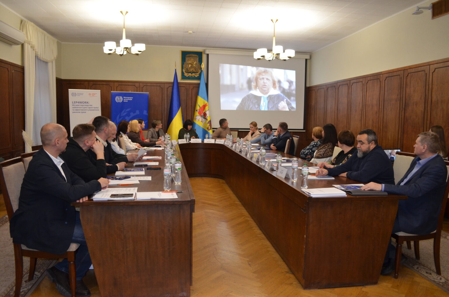 У Київській ОВА відбулося засідання Місцевого партнерства зайнятості