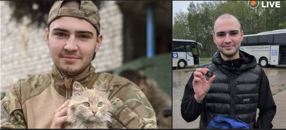 З полону повернувся броварчанин Артем Вишняк