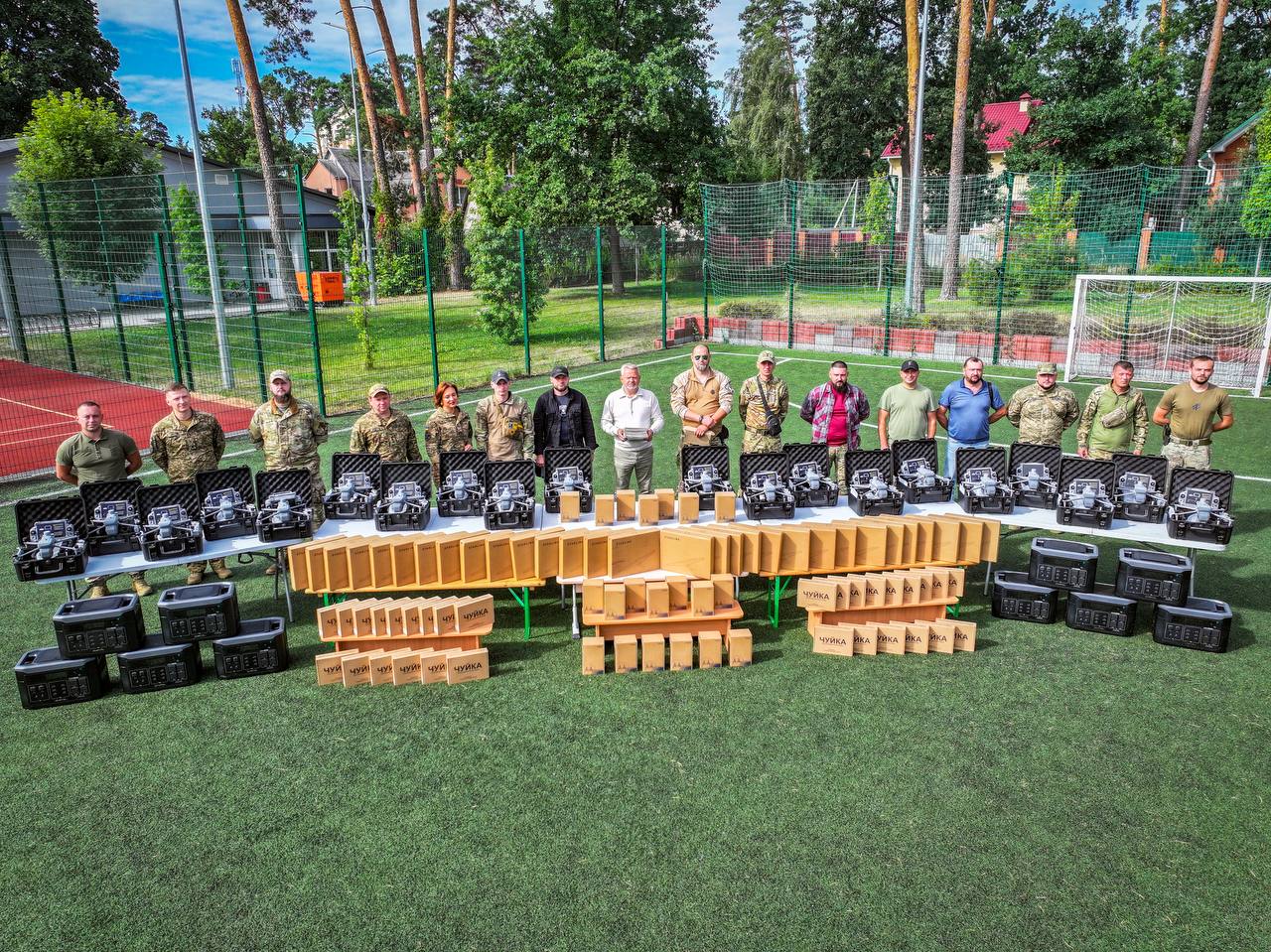 Бучанська громада передала допомогу 20 підрозділам Сил оборони на майже 6 млн грн