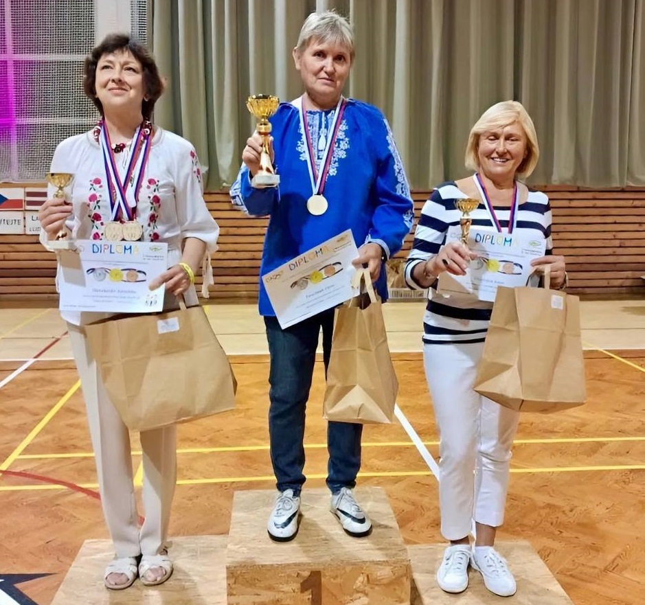 Бучанська педагогиня перемогла на Міжнародній Олімпіаді для 50+