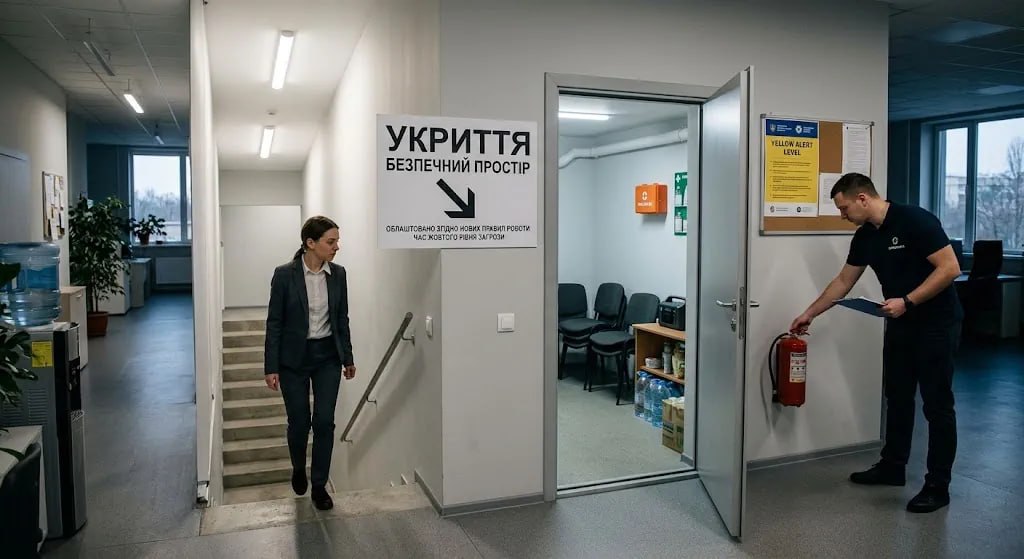 «Працюйте, укриття поруч»: чи законні вимоги роботодавців під час повітряної тривоги