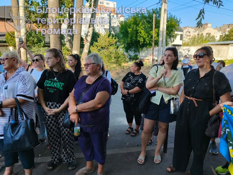 У Білій Церкві започаткували новий меморіальний простір на честь Захисників