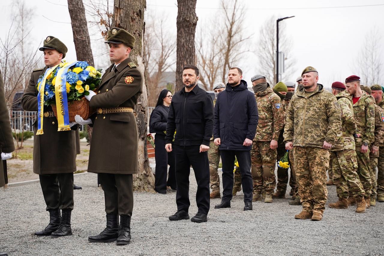 У Мощуні вшанували пам’ять захисників, які відстояли Київ (ФОТО)