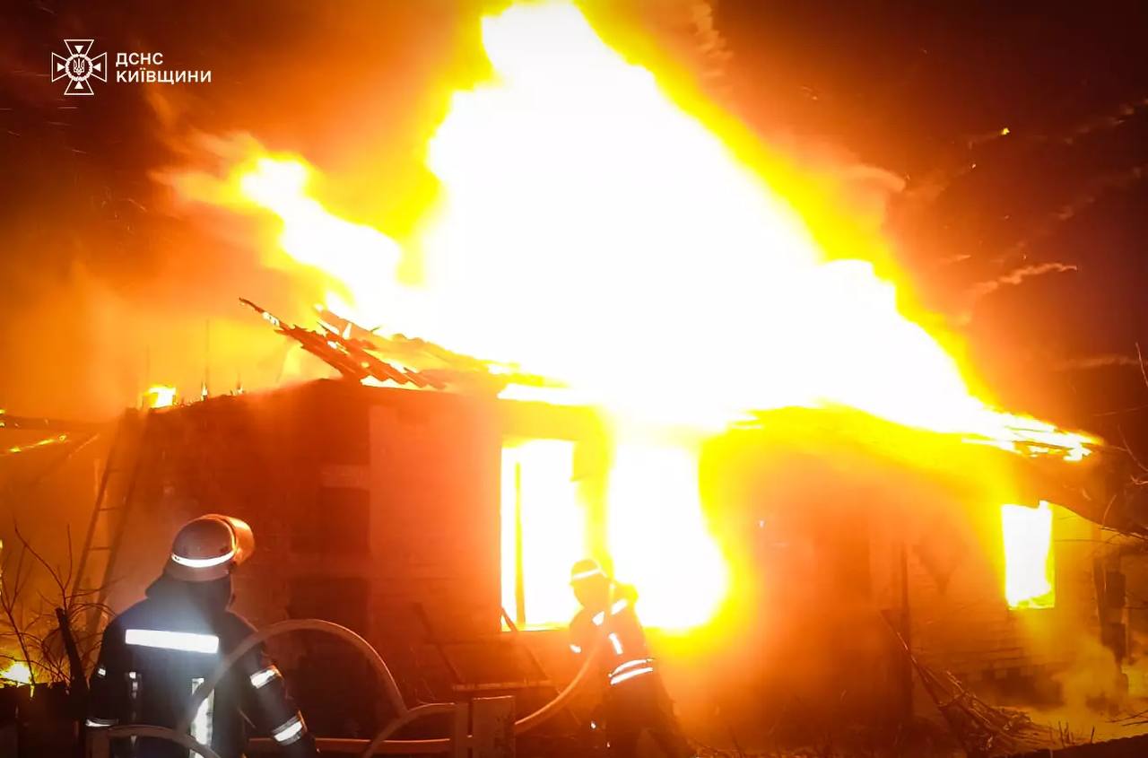 Пожежа на Білоцерківщині забрала життя подружжя