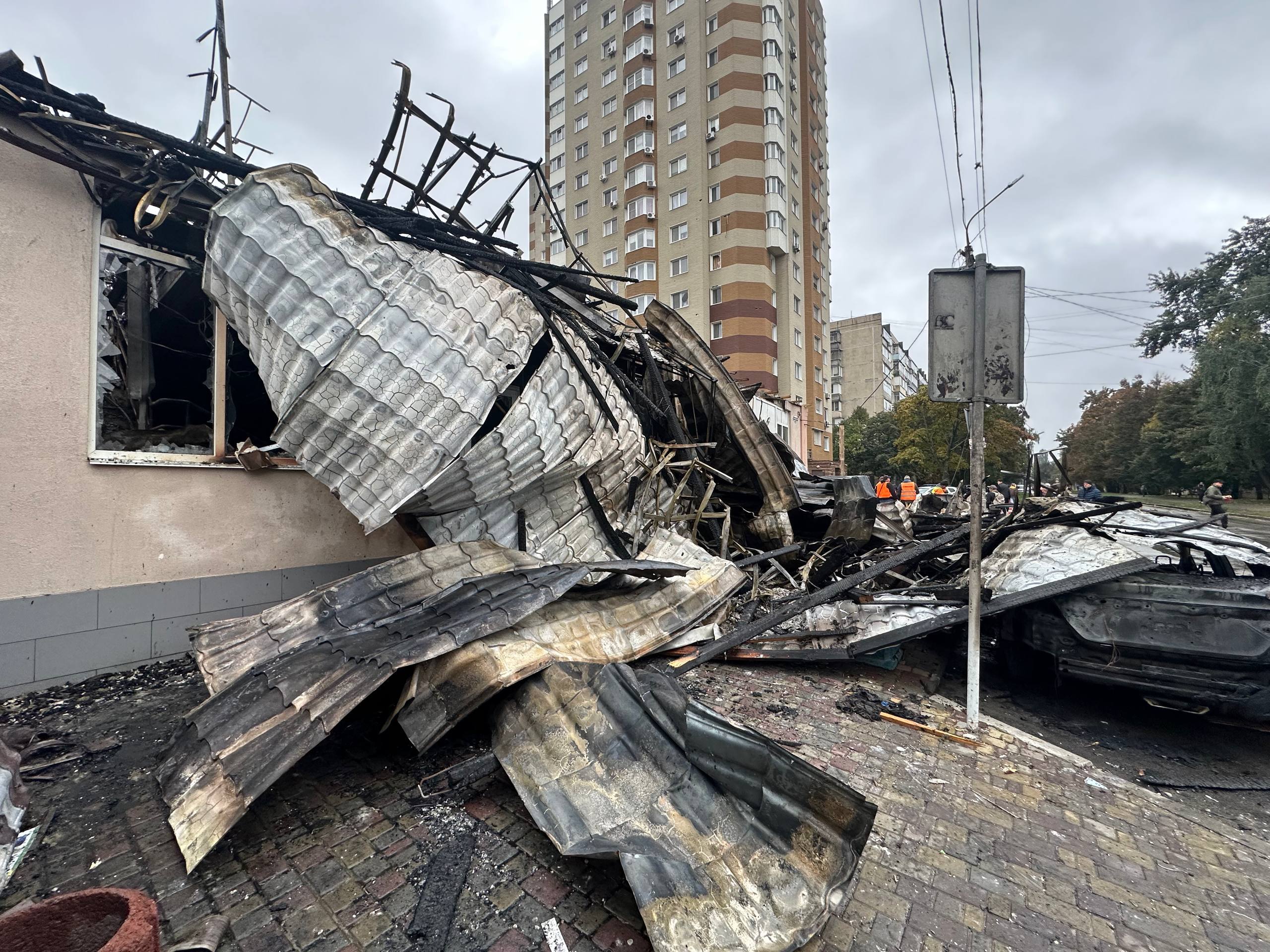 Броварська громада оговтується від нічної ракетної та дронової атаки(ВІДЕО, ФОТО)