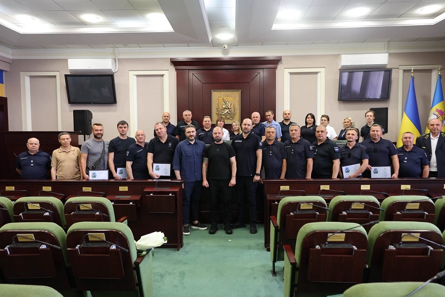 На Київщині відзначили працівників Укрзалізниці та медиків обласними нагородами