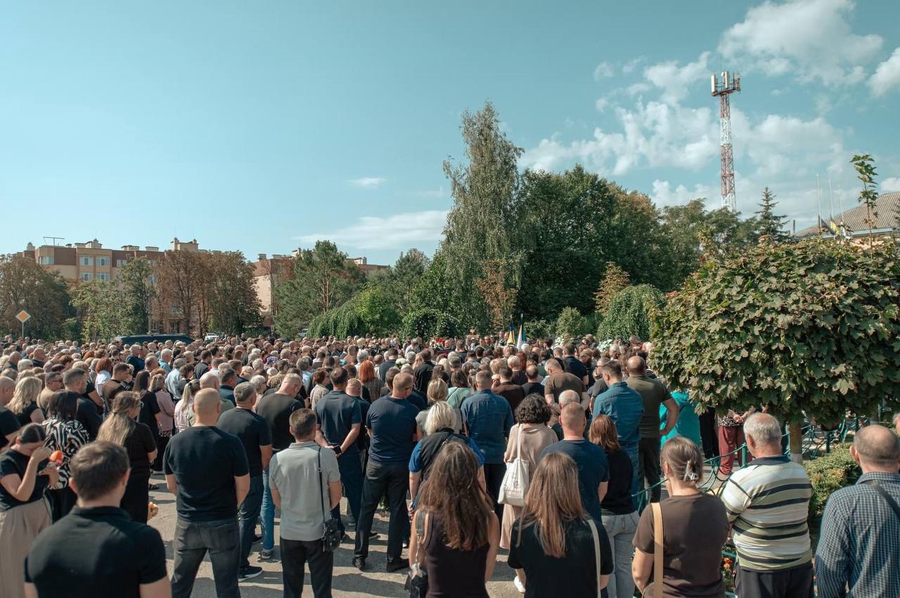 На Київщині попрощалися з головою Дмитрівської громади Тарасом Дідичем