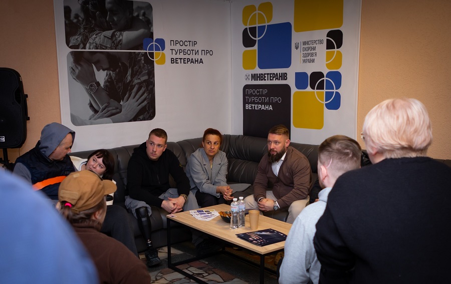 На Київщині відкрили комплексний простір підтримки для ветеранів у Циблях