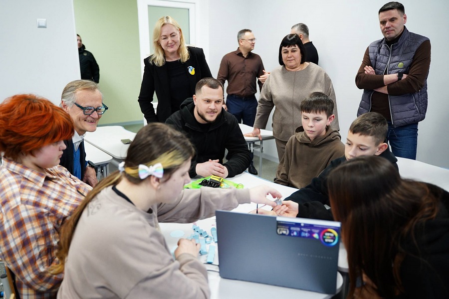 У Новопетрівському ліцеї на Вишгородщині завершили будівництво сучасного укриття (ФОТО)