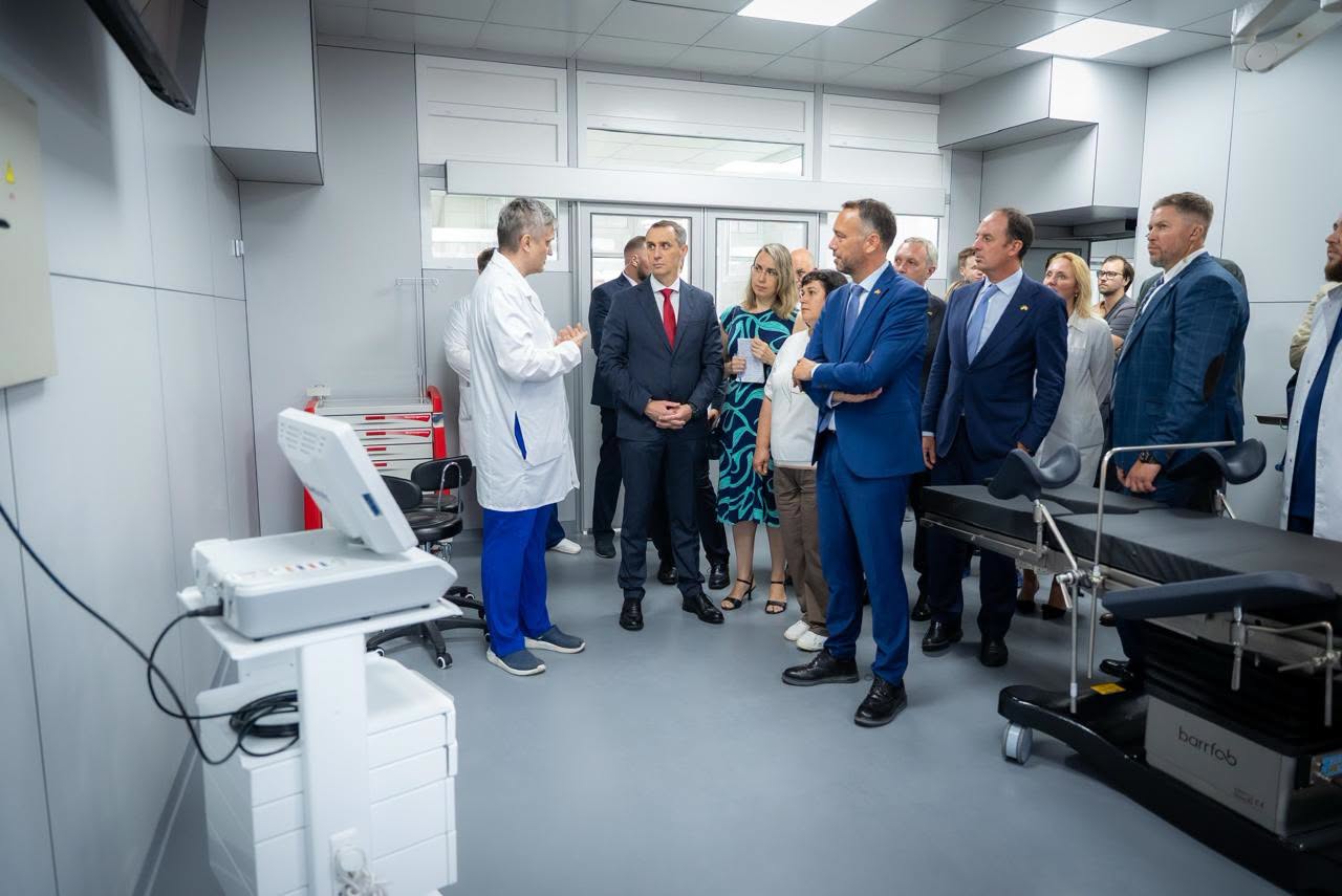 У Київській обласній лікарні відкрили дві оновлені операційні для щелепно-лицевої хірургії (ФОТО)