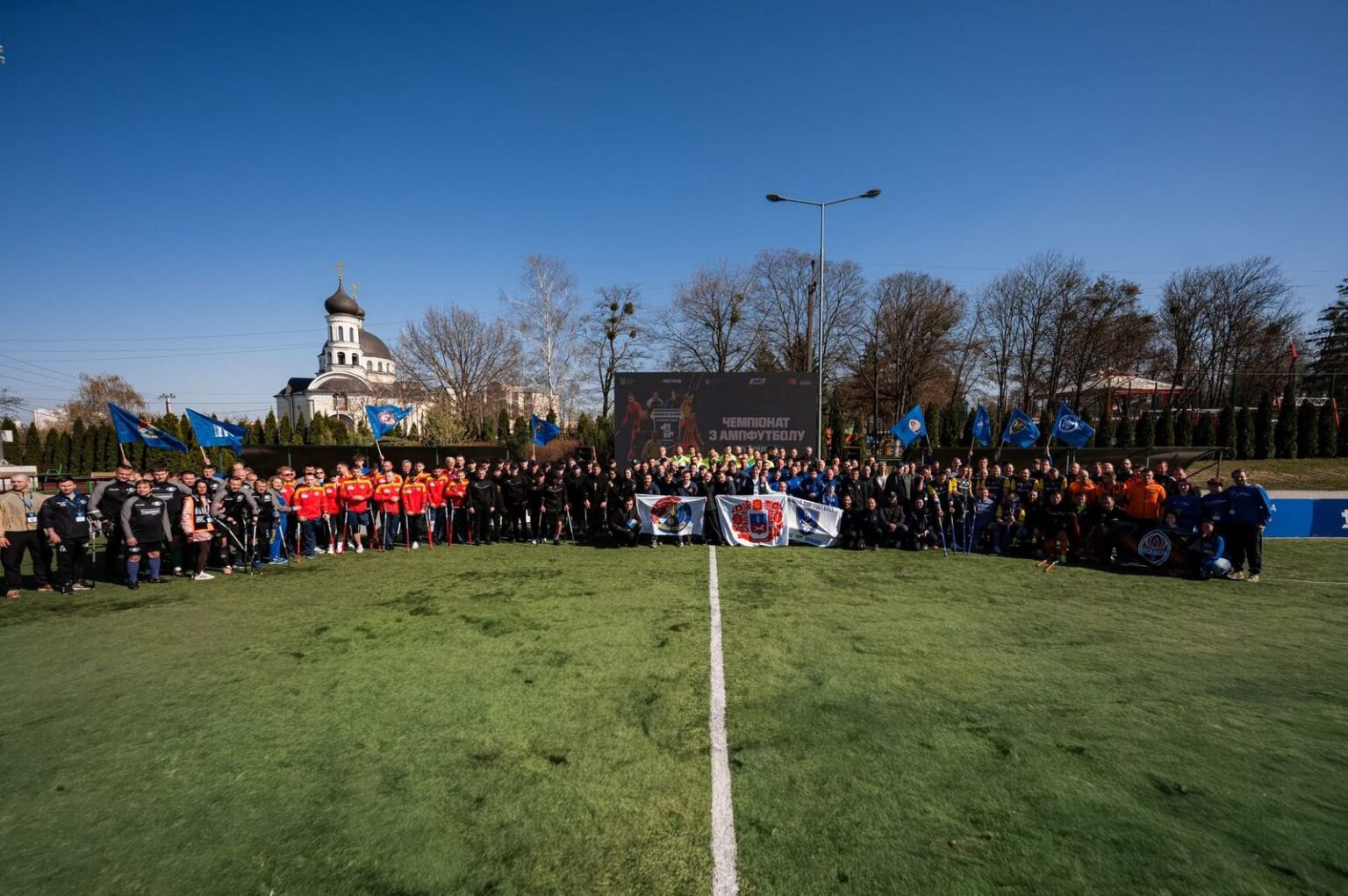 У Софіївській Борщагівці стартував чемпіонат з ампфутболу серед ветеранів і ветеранок