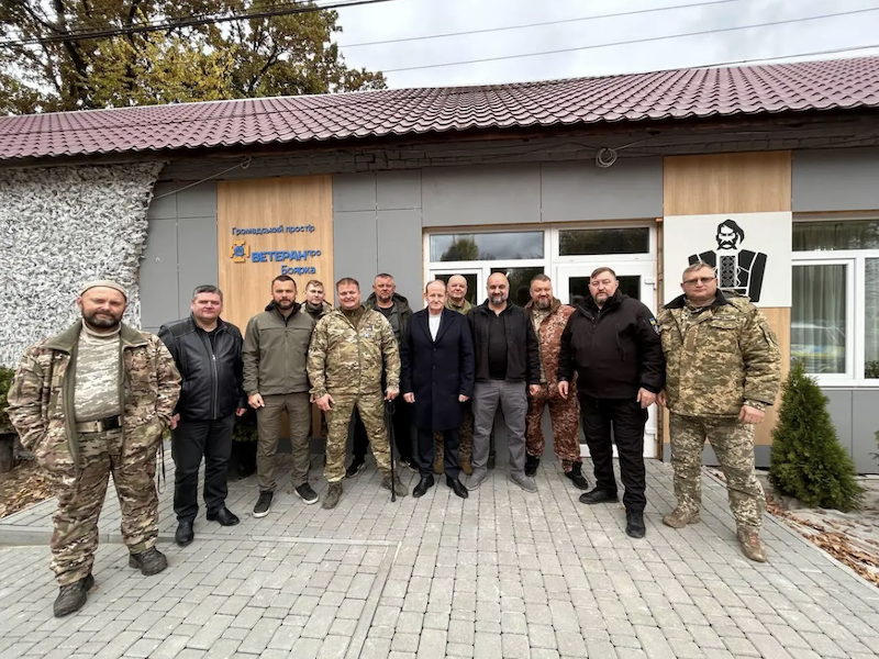 Ветерани у Боярці створили центр допомоги для військових і їхніх сімей