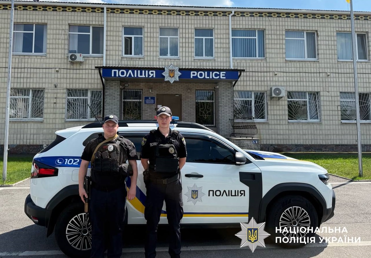Поліцейські з Обухівщини після фронту повернулися до служби в громаді