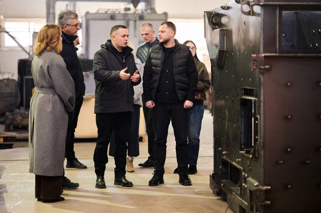 Начальник КОВА відвідав завод котельного обладнання на Київщині