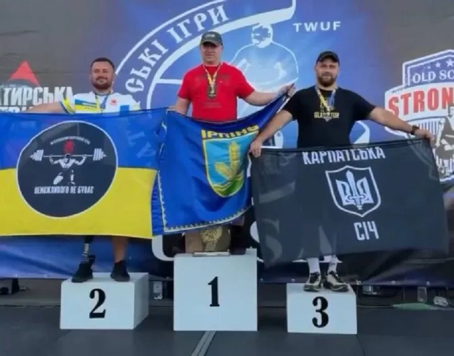 Ветерани з Ірпінської громади вибороли два «золота» на Кубку України з богатирського багатоборства