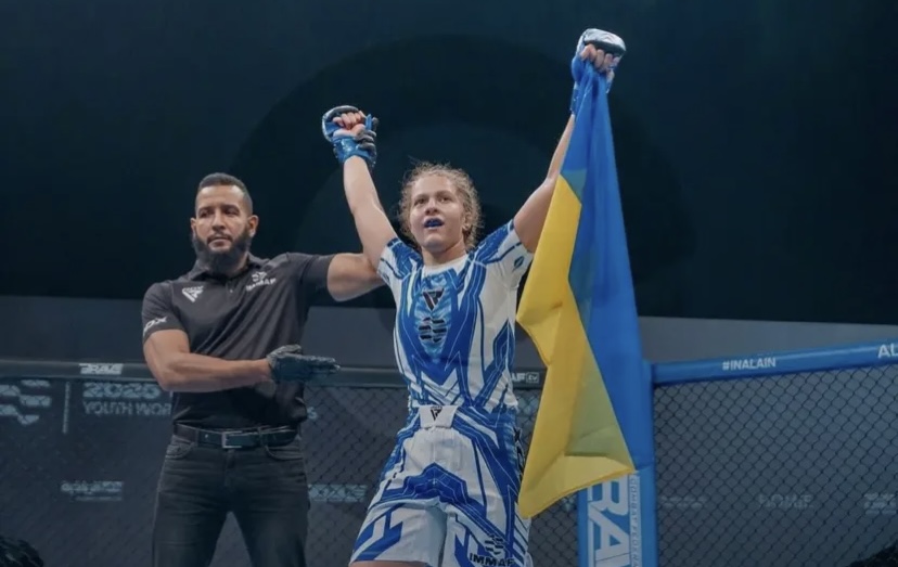 Спортсменка з Українки здобула «срібло» чемпіонату світу з ММА в ОАЕ