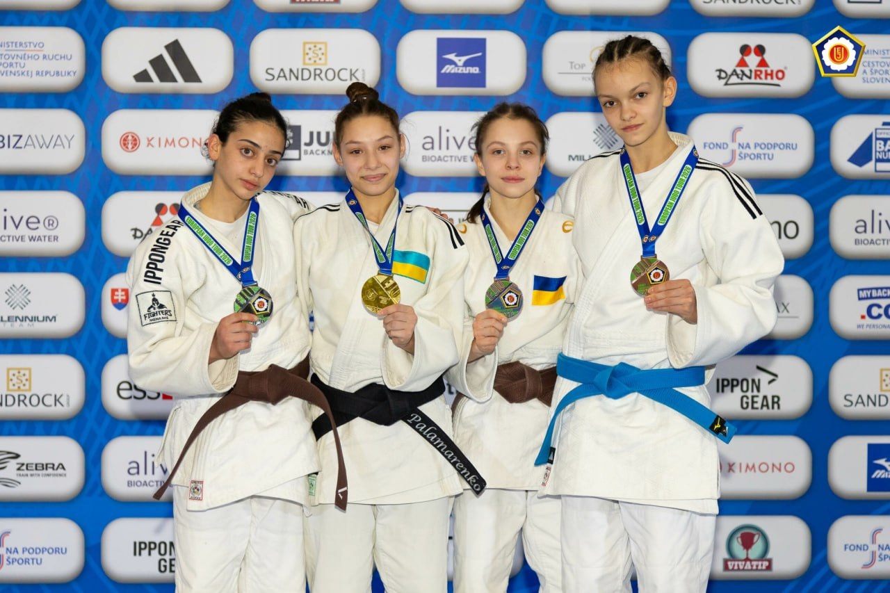 Дзюдоїстка з Василькова Софія Паламаренко здобула «золото» Кубка Європи в Словаччині