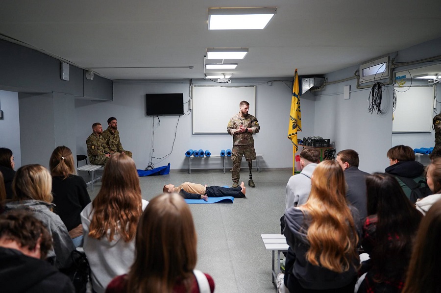 На Київщині посилюють підготовку школярів у межах курсу «Захист України» (ФОТО)