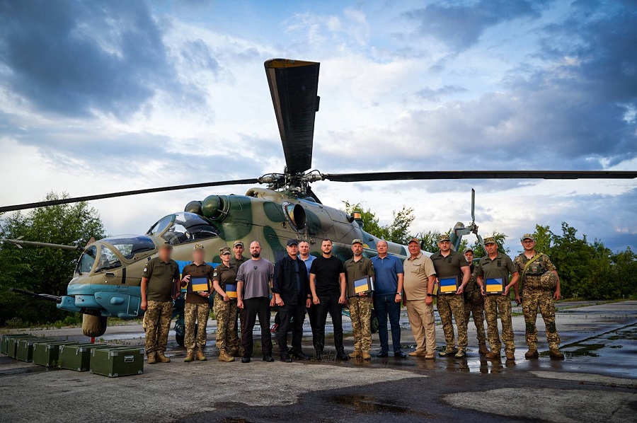 Армійська авіація отримала тепловізійні комплекси для гелікоптерів за підтримки Київщини