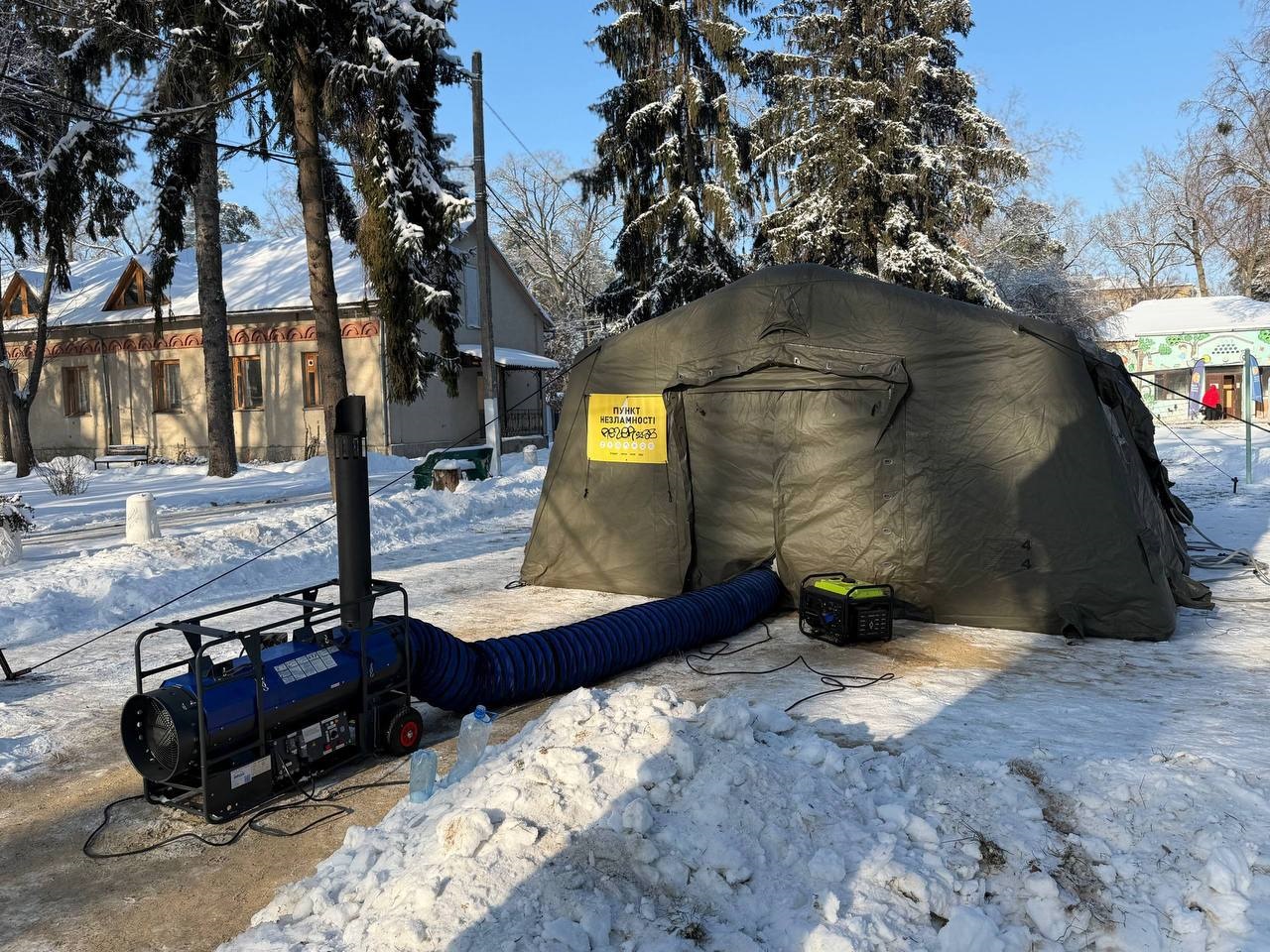 До забезпечення теплом Пунктів Незламності Ірпінської громади долучилися бізнес і ДФТГ «Ірпінь»