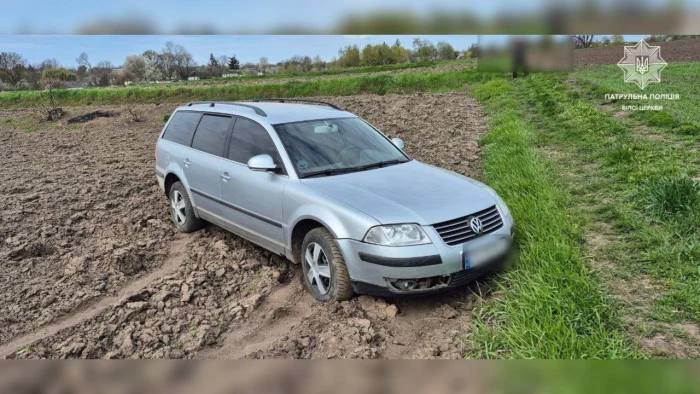 На Білоцерківщині водій Volkswagen проігнорував поліцію і затіяв втечу