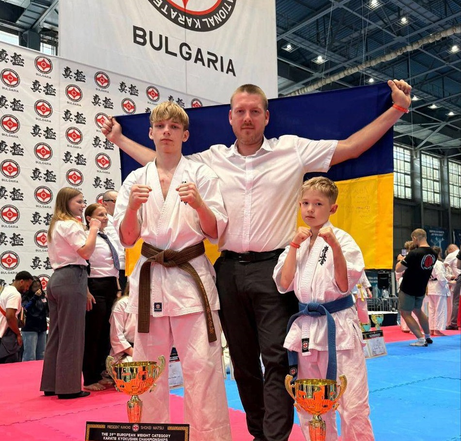 Спортсмени з Вишгорода вибороли медалі на Чемпіонаті Європи з кіокушин карате