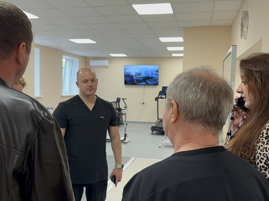 На Обухівщині у Феодосіївській громаді відкрили сучасний реабілітаційний кабінет