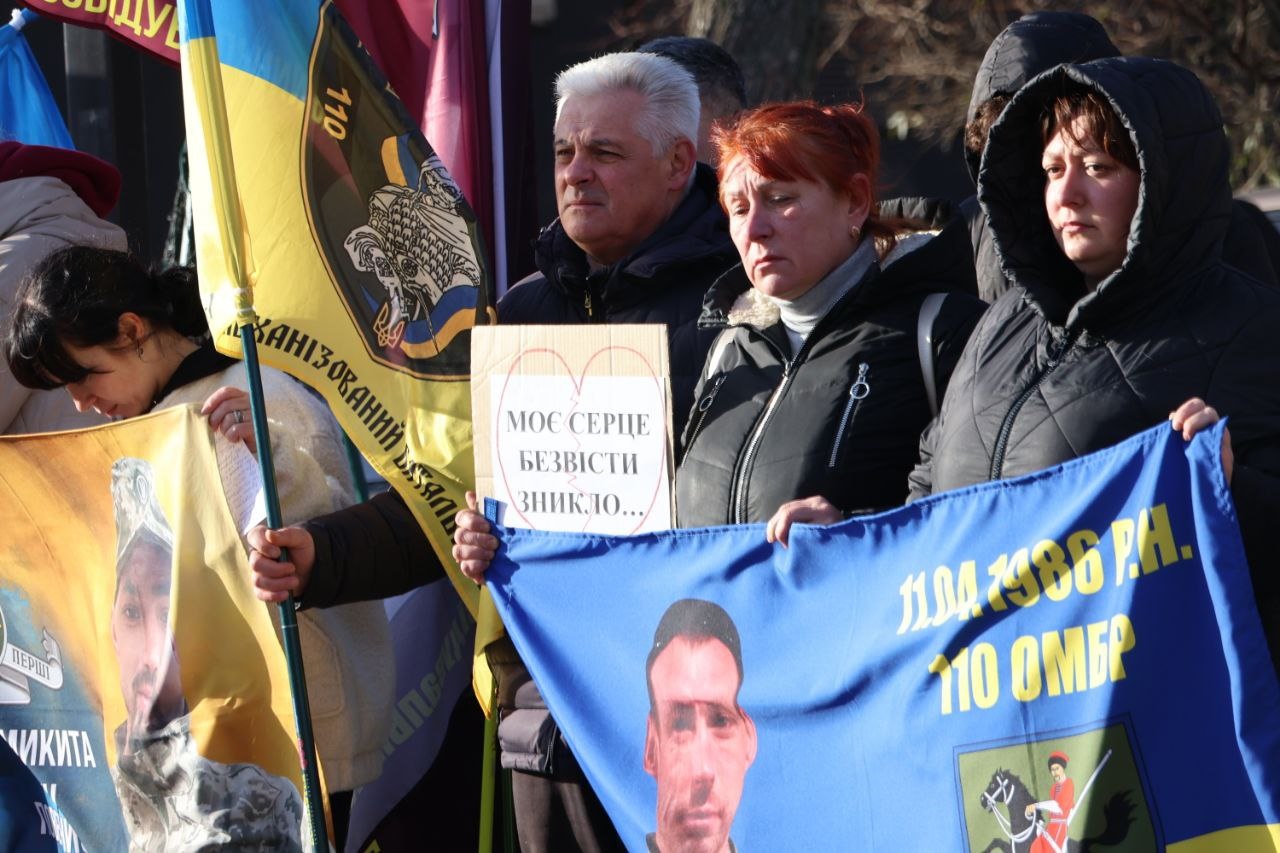 У Василькові відбулася акція «Надія має крила» на підтримку родин полонених і зниклих безвісти Захисників