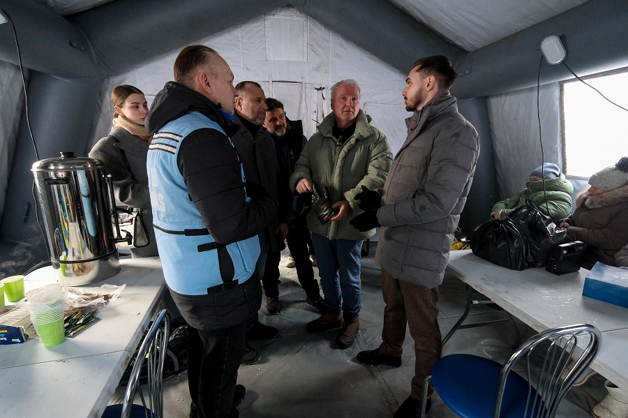 Координатор ООН відвідав Бориспільську громаду для оцінки гуманітарної допомоги