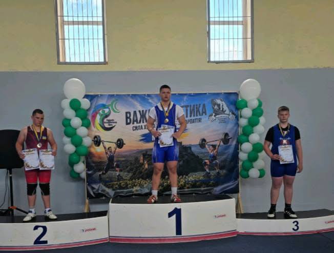 Спортсмен із Бучі став призером Чемпіонату України з важкої атлетики