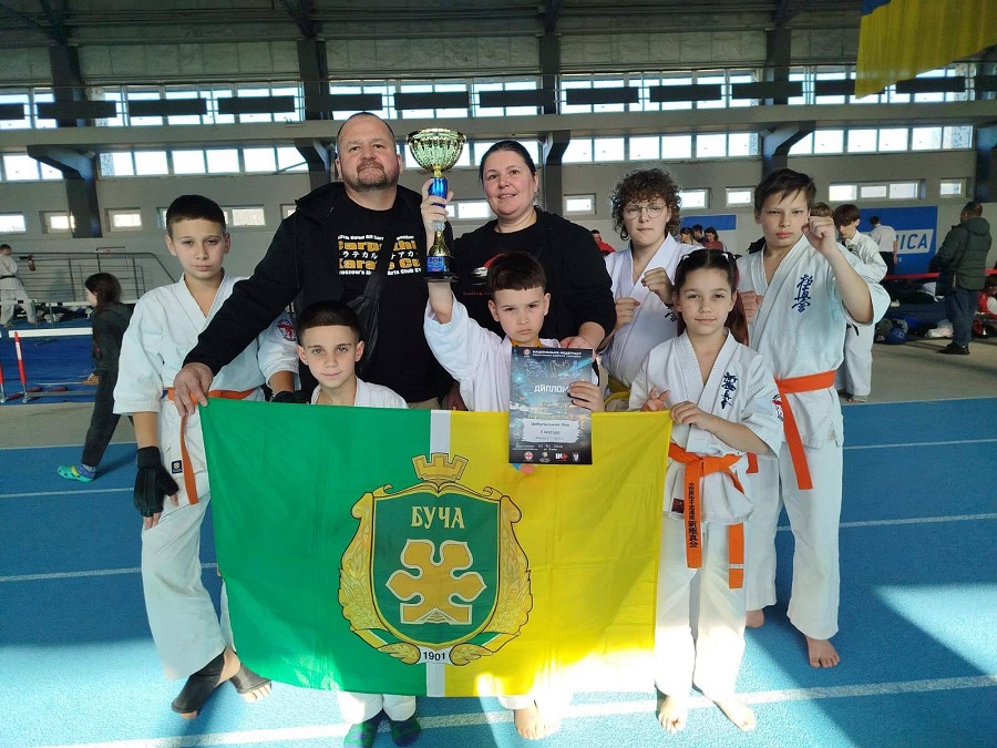 Бучанські каратисти здобули призові місця на чемпіонаті Києва