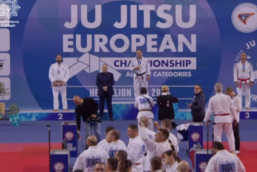 Білоцерківський спортсмен Михайло Арцімович завоював титул чемпіона Європи з джиу-джитсу