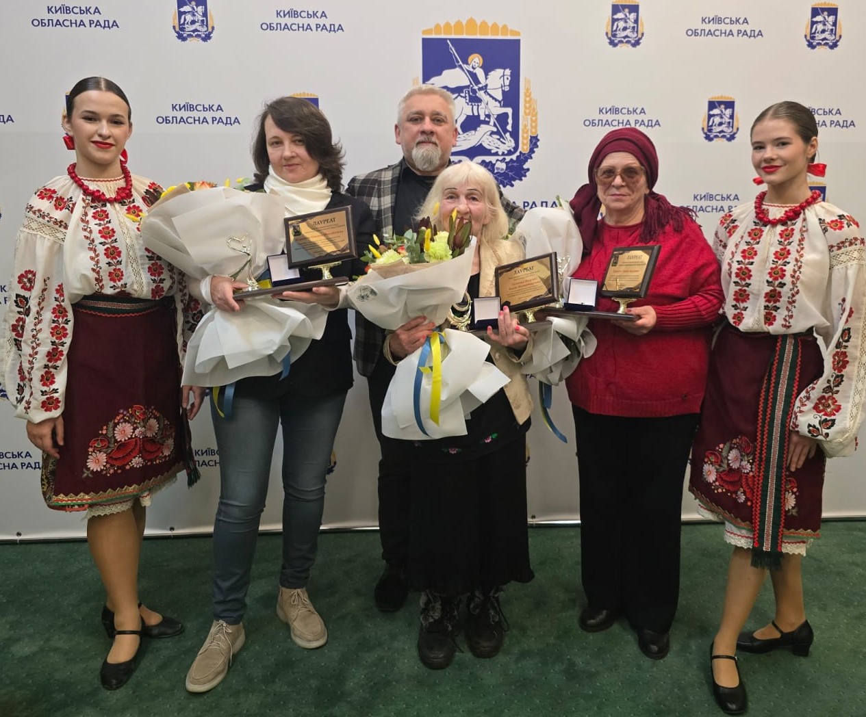 У Київській області нагородили лауреатів трьох мистецьких премій 2025 року