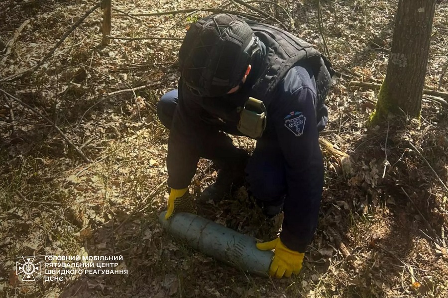 На Київщині сапери знешкодили мінометну міну «НОНА»