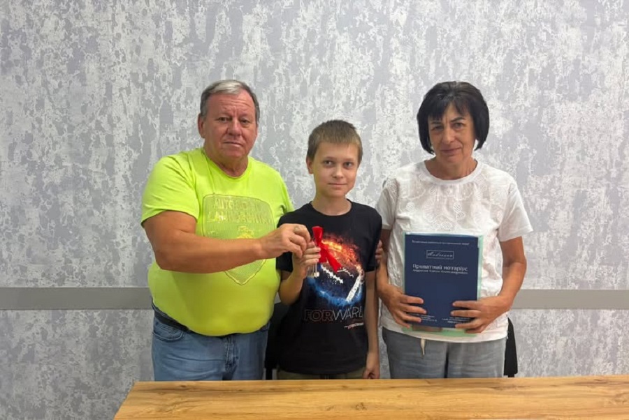 Родина безвісти зниклого поліцейського КОРД Київщини отримала власне житло