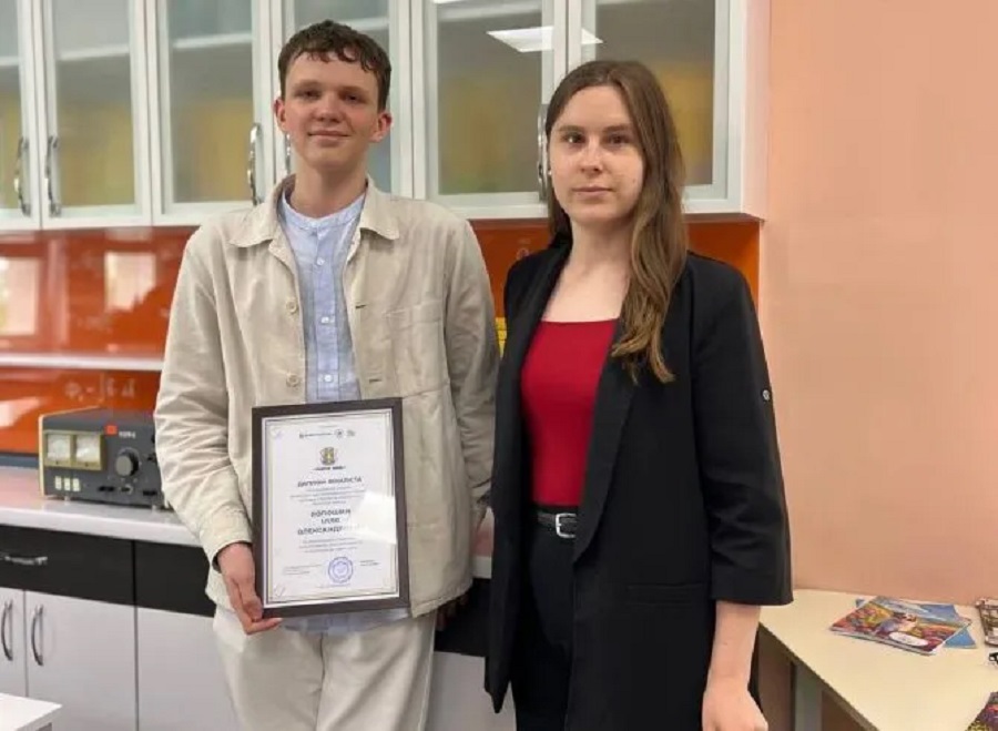 Учень ІЛІТу став фіналістом всеукраїнської олімпіади «Реактор Знань»